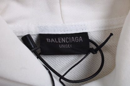 Sudadera blanca Balenciaga