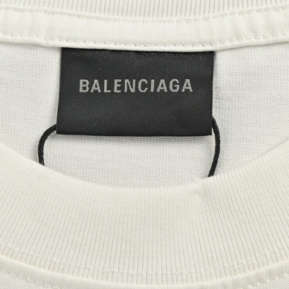 T-shirt de campagne politique Balenciaga (blanc)