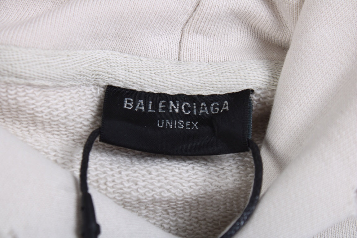 Sudadera oversize Balenciaga Off-White