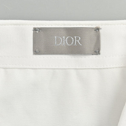 Camisa Dior de manga corta con botones (blanca)