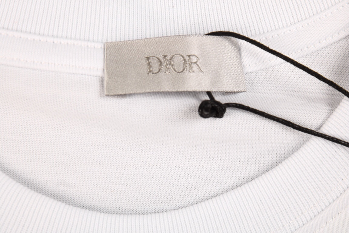 Camiseta gráfica Dior Color Splash