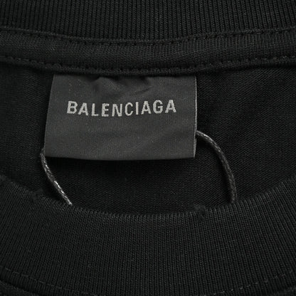 Camiseta negra de campaña política de Balenciaga
