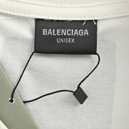 T-SHIRT LOGO BALENCIAGA x VETEMENTS BLANC