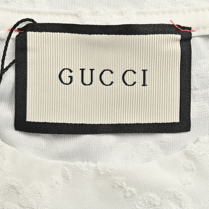 Camiseta Gucci con estampado GG (blanca)