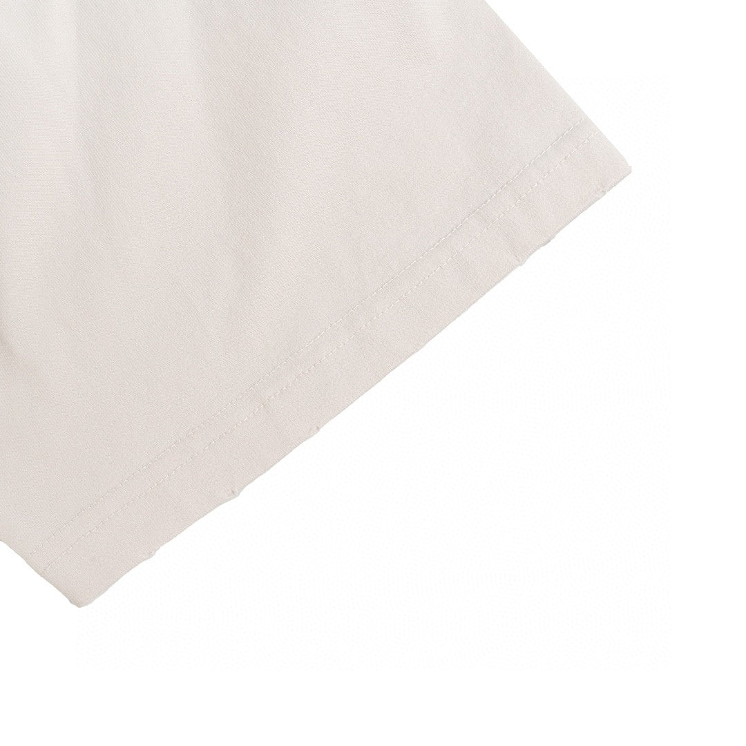 Camiseta Balenciaga Pastel Logo en color blanco hueso