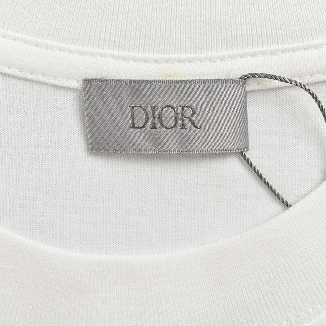 Camiseta Dior Classic Logo (Blanca)