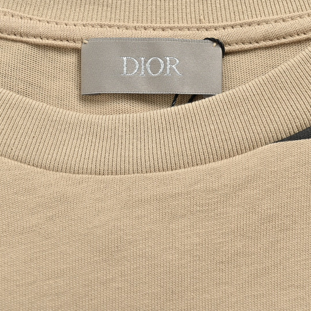 Camiseta beige de alta costura de Christian Dior