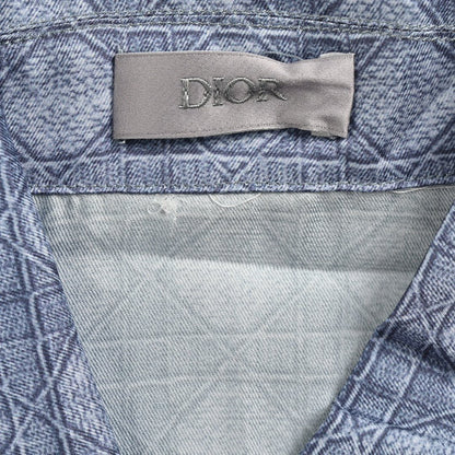 Chemise à manches courtes à motifs géométriques Dior