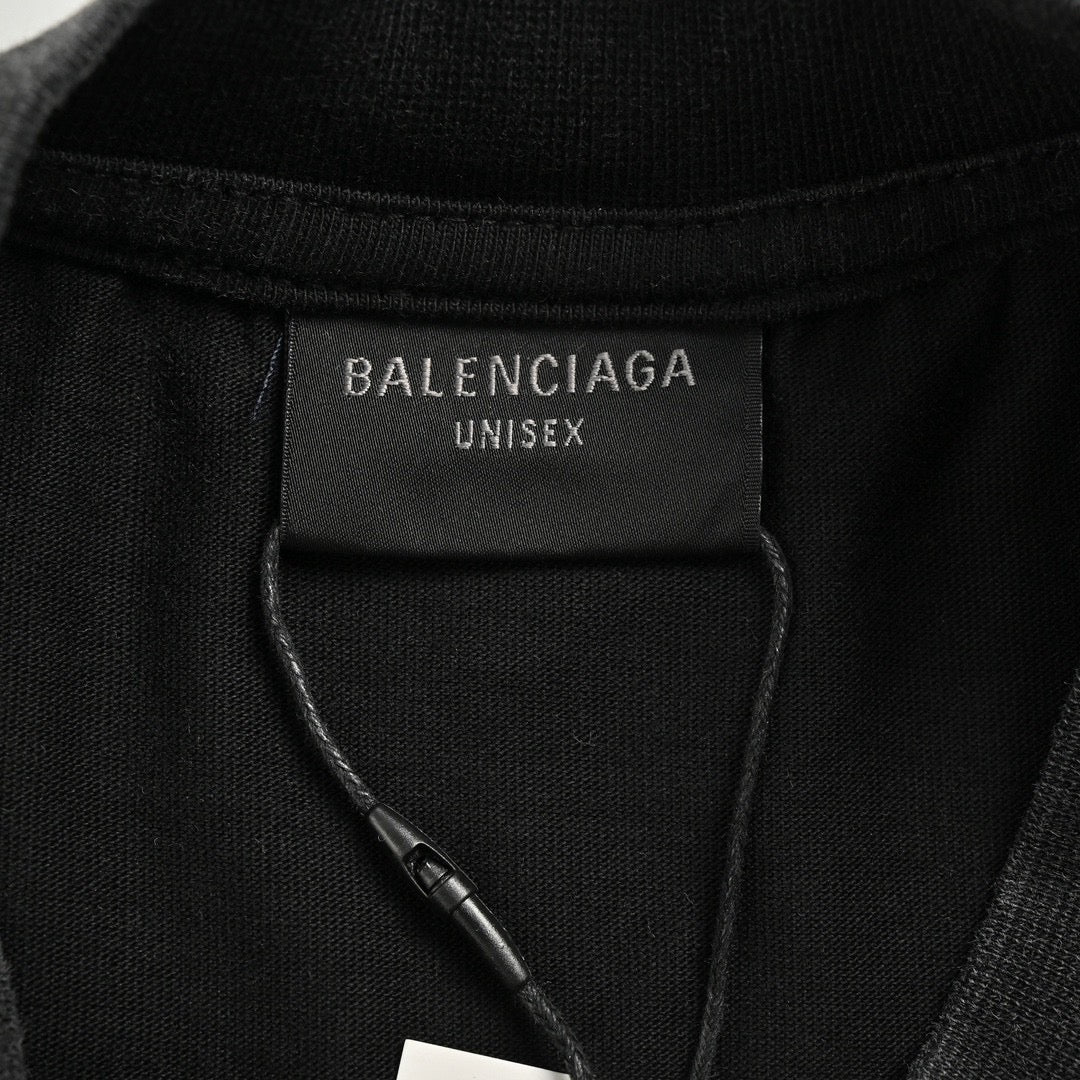 Camiseta Balenciaga Paris Estatua de la Libertad (Negra)