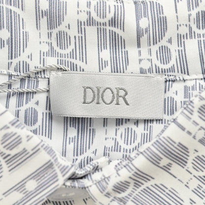 Camisa Dior con estampado de monograma (Gris)