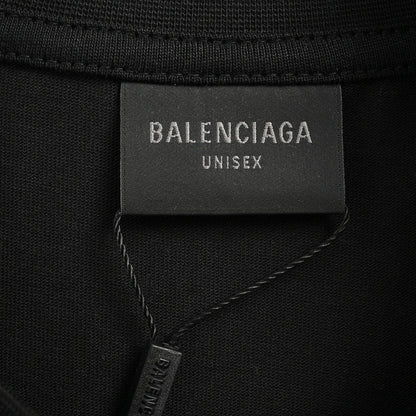 Camiseta negra lisa de Balenciaga