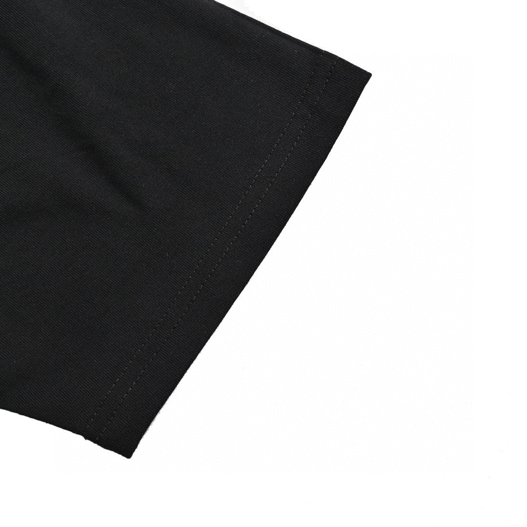 Camiseta Gucci con estampado de dragón (negra)