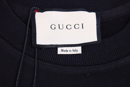 Sudadera Gucci con logo de doble G entrelazada - Negra