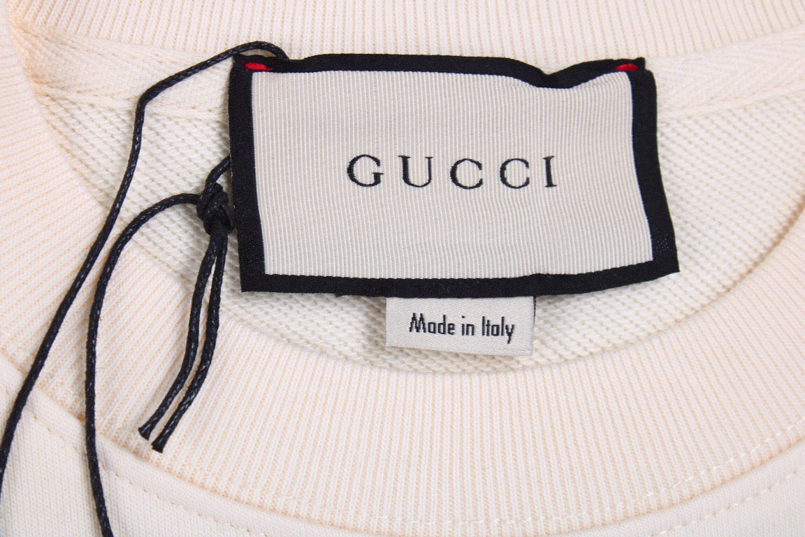 Sweatshirt Gucci Donald Duck - Crème