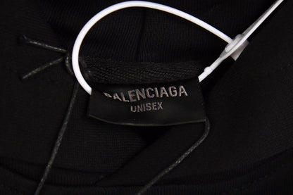 Sudadera con capucha BALENCIAGA PARIS TEAM negra