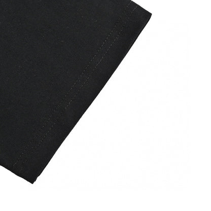 Camiseta Gucci con logo salpicado (negra)