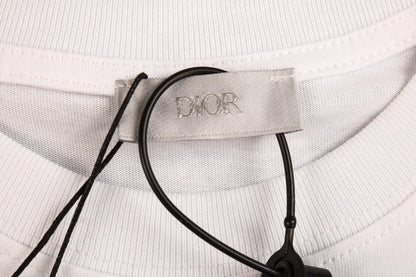 Camiseta Dior con el logo floral CD