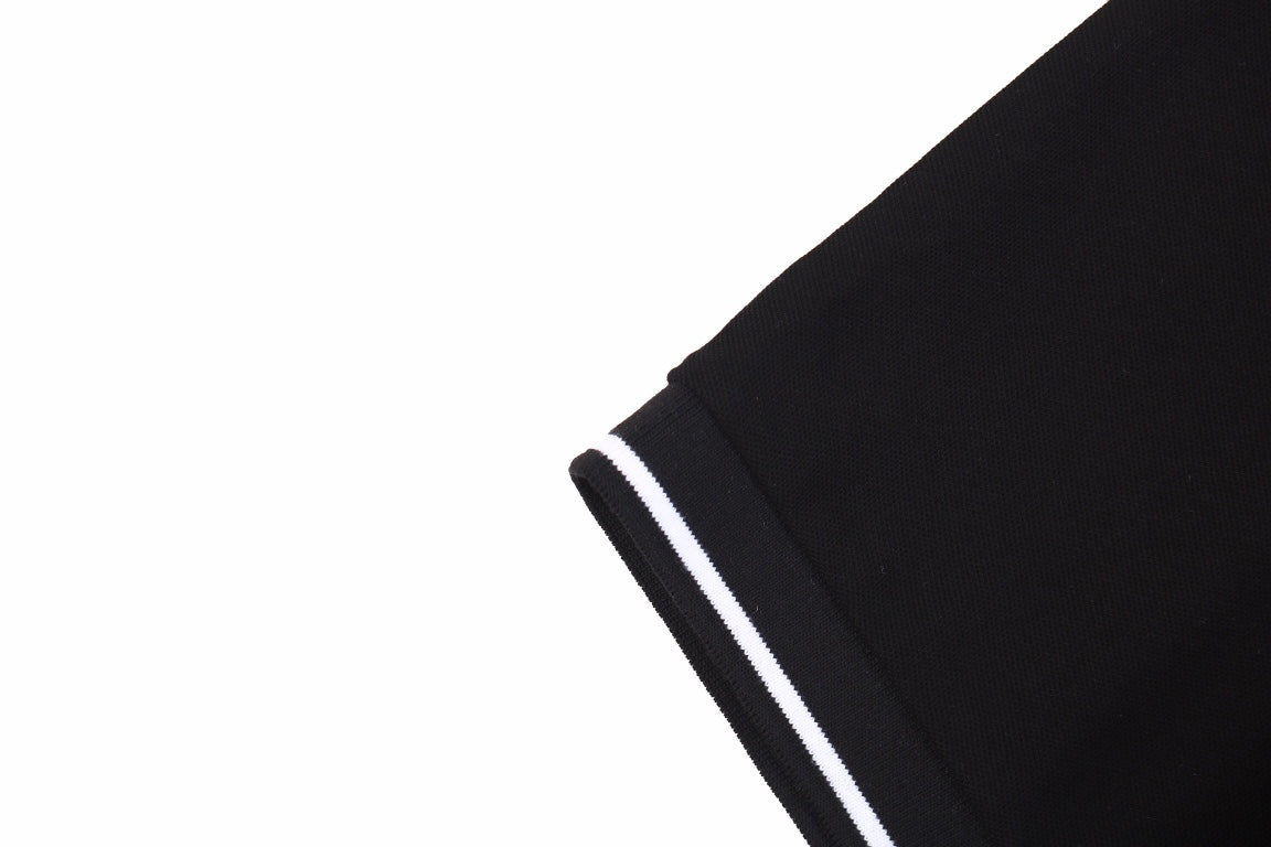 Polo Dior con diseño de logotipo floral