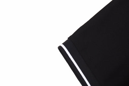 Polo Dior con diseño de logotipo floral