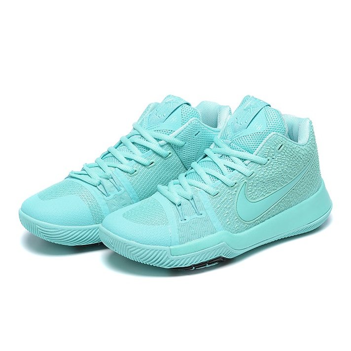 NIKE Kyrie 3 - Aqua - Red Unisex Streetwear Limited Edition