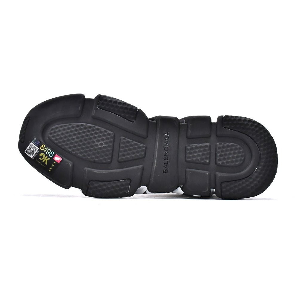 BALENCIAGA Speed Graffiti Trainer - - Black Unisex Streetwear Limited Edition - The Balenciaga Speed Graffiti Trainer x Black is a captivating blend of haute couture and
