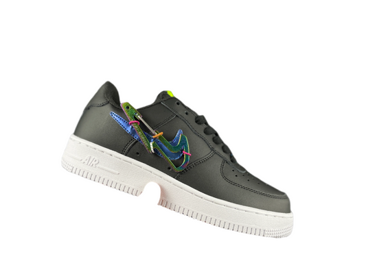 NIKE Air Force 1 Low 'white - - Red Hiking Buckle' - Black Unisex Streetwear Limited Edition - **Nike Air Force 1 Low 'White/Black/Red Hiking Buckle'** The Nike Air Force 1 Low 'White/Black/Red