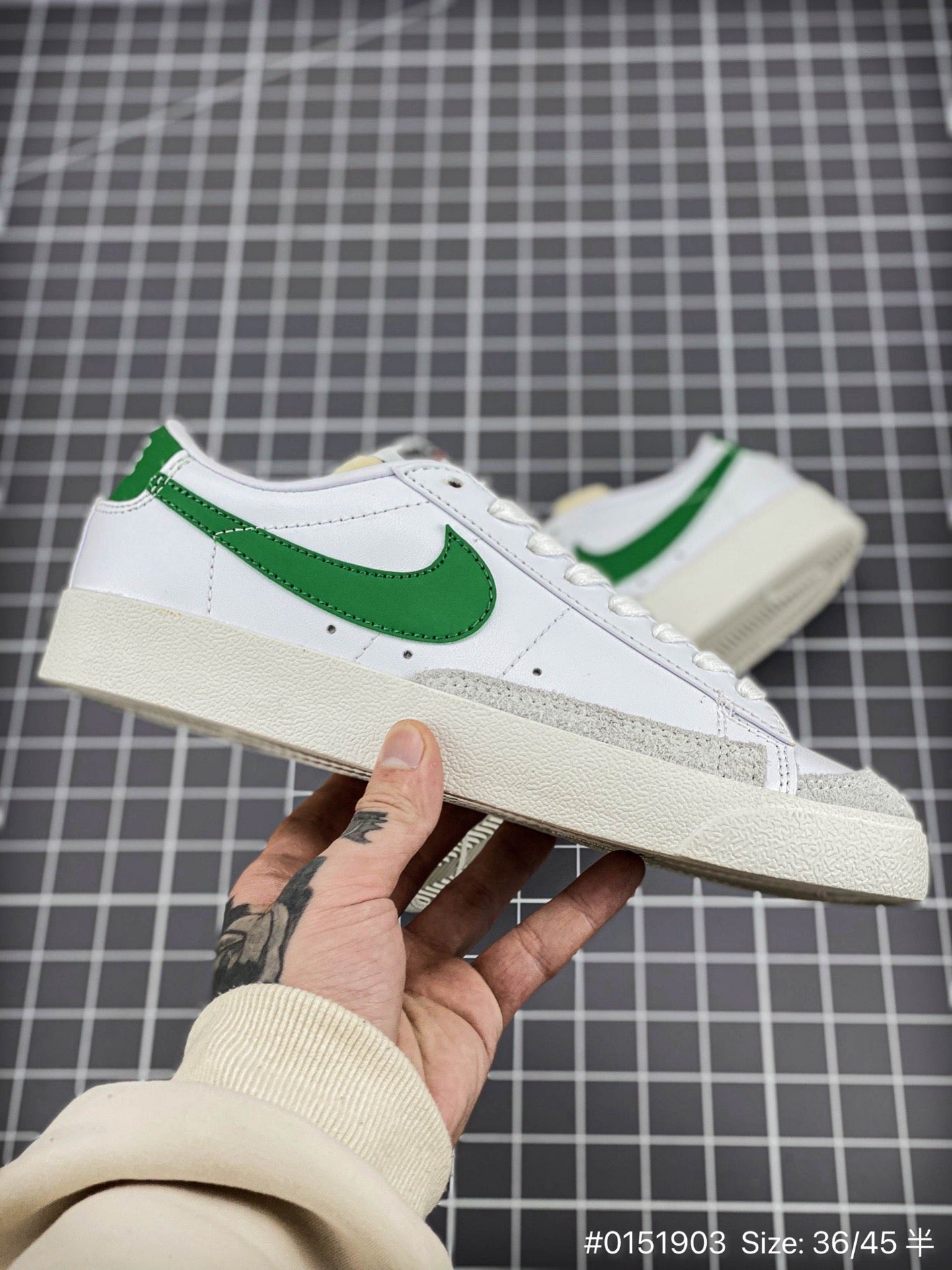 The Nike Blazer Low '1977 Vintage 'pink Green' Unisex Streetwear Limited Edition - The Nike Blazer Low '1977 Vintage 'Pink Green' combines retro aesthetics with fresh pops of