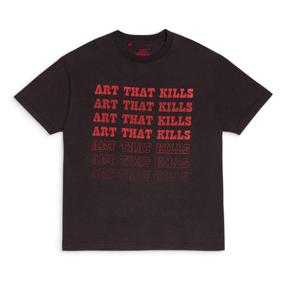 GALLERY Art That Kills Identity Tee T-Shirt - Red Unisex Streetwear Limited Edition - The Gallery Dept. 'Art That Kills' T-Shirt is a striking piece that effortlessly blends streetwear