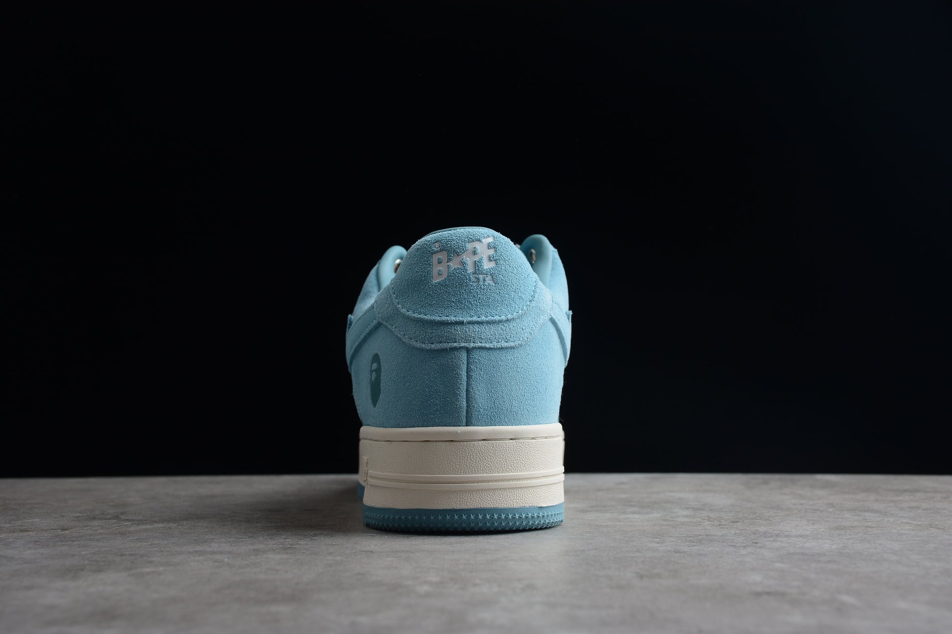 BAPE Sta Low-top Suede Sneakers - Blue Unisex Streetwear Limited Edition - **BAPE STA Low-Top Blue Suede Sneakers** Elevate your sneaker collection with the BAPE STA Low-Top