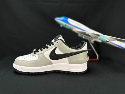 NIKE Air Force 1 'big Swoosh Grey' Unisex Streetwear Limited Edition - **Nike Air Force 1 'Big Swoosh Grey'** The Nike Air Force 1 'Big Swoosh Grey'