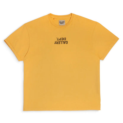 GALLERY Dept Fucked Up Logo Tee T-Shirt - Black Unisex Streetwear Limited Edition - The Gallery Dept. T-Shirt in vibrant yellow is a standout piece for any wardrobe, combining