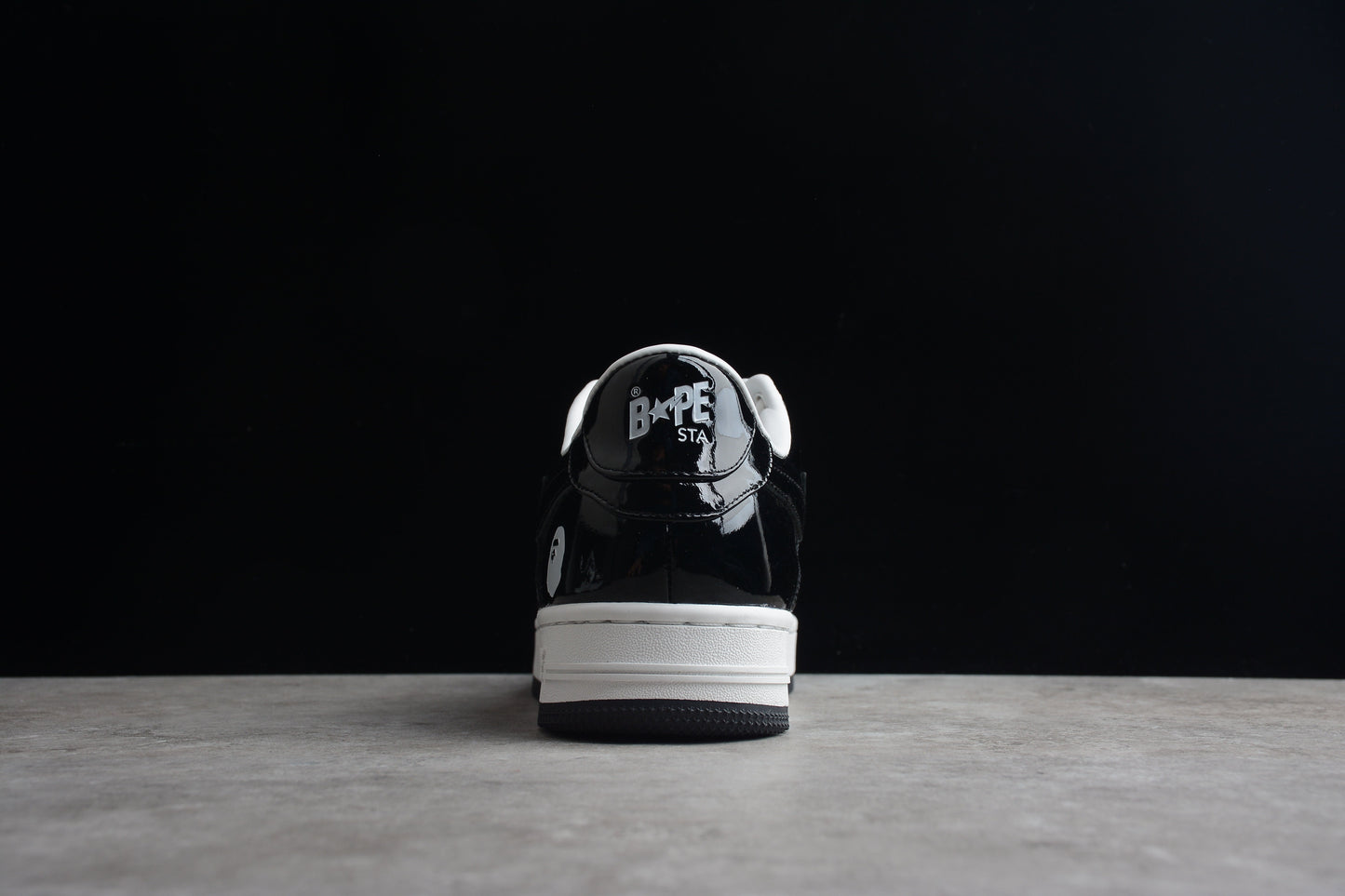 BAPE Sta Low-top Sneakers In And White - Black Unisex Streetwear Limited Edition - **BAPE STA Low-Top Sneakers in Black and White** Introducing the BAPE STA Low-Top Sneakers in