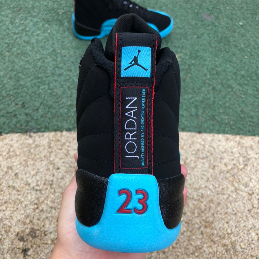 Jordan 12 Gamma - Blue Unisex Streetwear Limited Edition - Introducing the Air Jordan 12 Retro 'Gamma Blue,' a bold and dynamic sneaker that stands