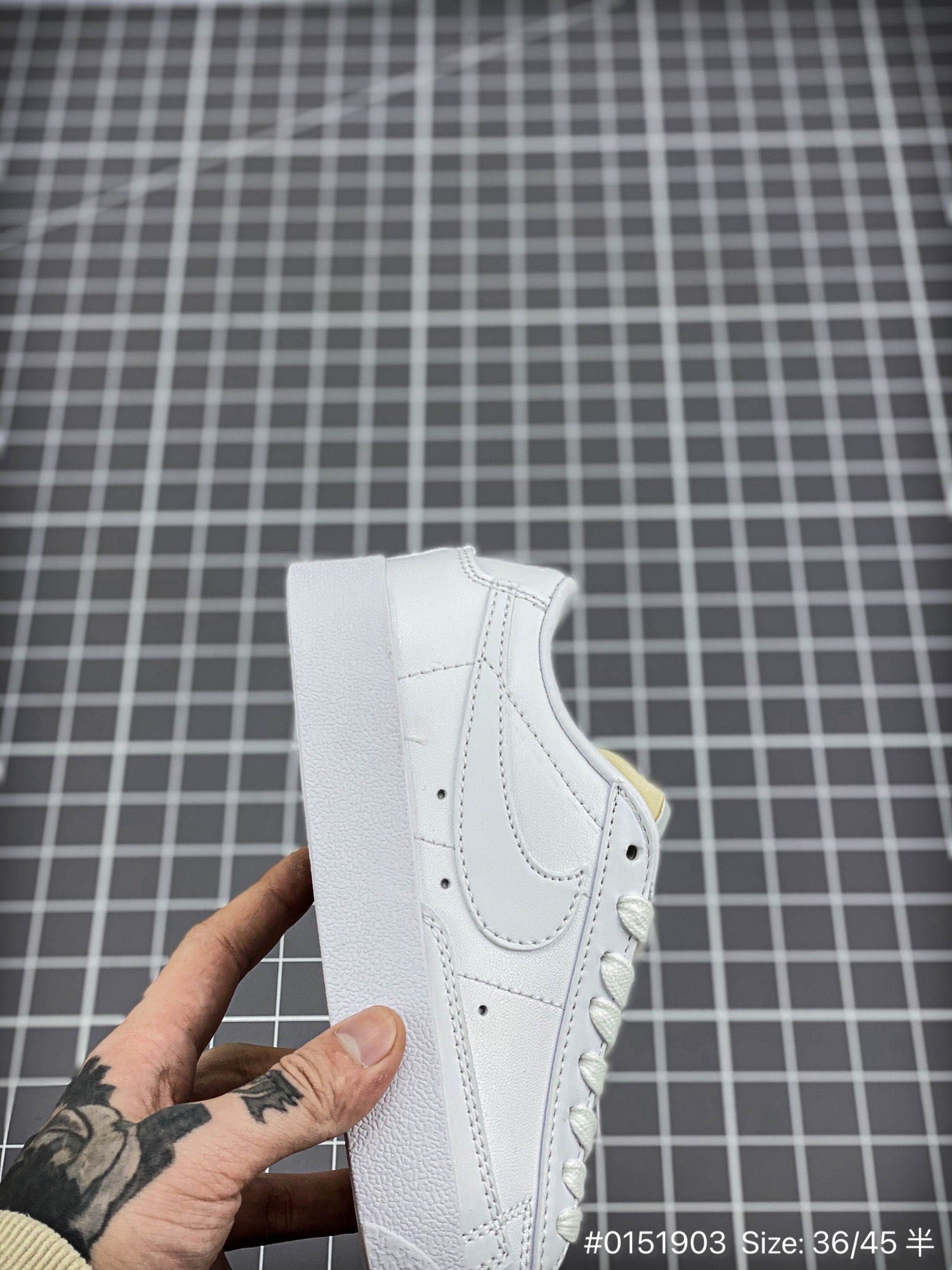 Nike Blazer Low1977 - White Unisex Streetwear Limited Edition - The Nike Blazer Low '1977 Synthetic Leather White offers a clean and modern take on