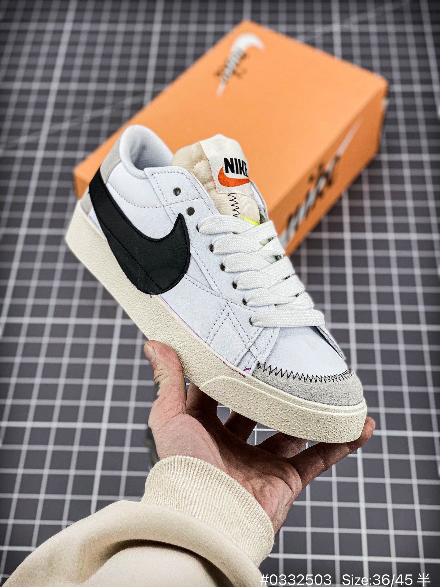 Nike Blazer Low'1977 Vintage - White Unisex Streetwear Limited Edition - The Nike Blazer Low '1977 Vintage 'Off-White' delivers a refined take on the classic Blazer