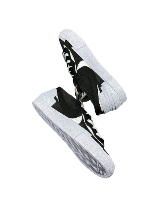 Sacai - Nike Blazer iron Grey Unisex Streetwear Limited Edition - The Sacai x Nike Blazer 'Iron Grey' low-top offers a sophisticated take on deconstructed design,