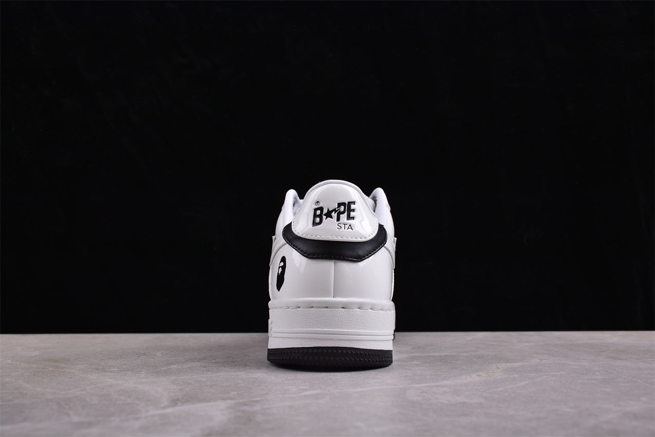 BAPE Sta Low-top Sneakers - Black Unisex Streetwear Limited Edition - **BAPE STA Low-Top Sneakers** Introducing the BAPE STA Low-Top Sneakers, a perfect blend of streetwear