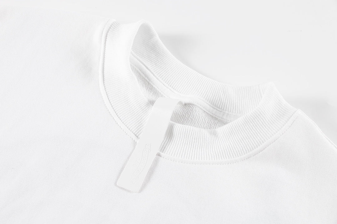 CHROME Hearts Pink Horse Shoe Logo Sweatshirt - Black Unisex Streetwear Limited Edition