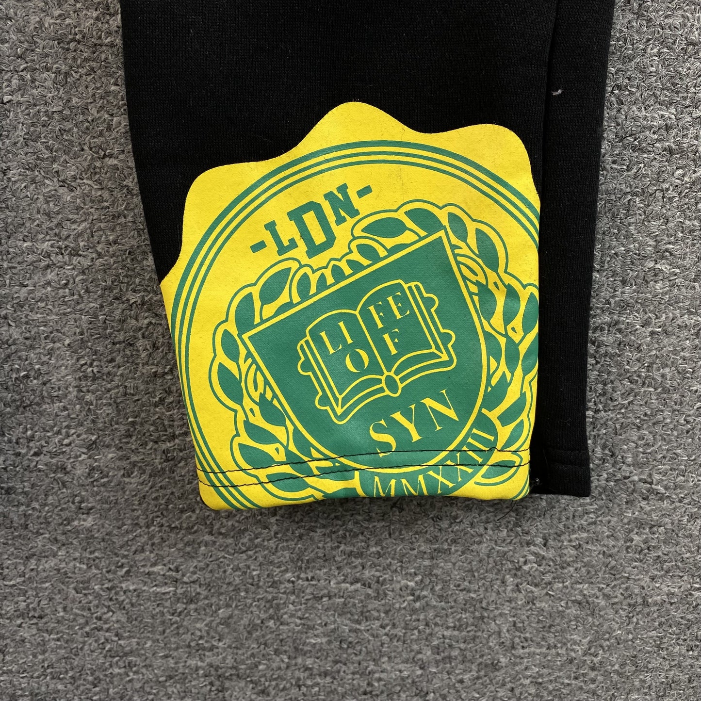 SYNA World College Sweatpants - Black Unisex Streetwear Limited Edition