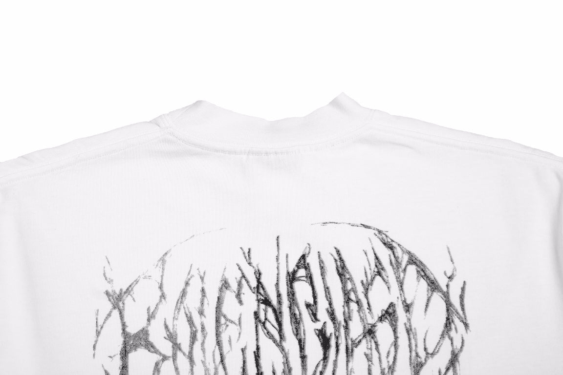 Balenciaga Multi-logo T-shirt (white) Unisex Streetwear Limited Edition - <p dir='ltr'><span>Statement white t-shirt featuring multiple Balenciaga logos in various fonts and styles. This