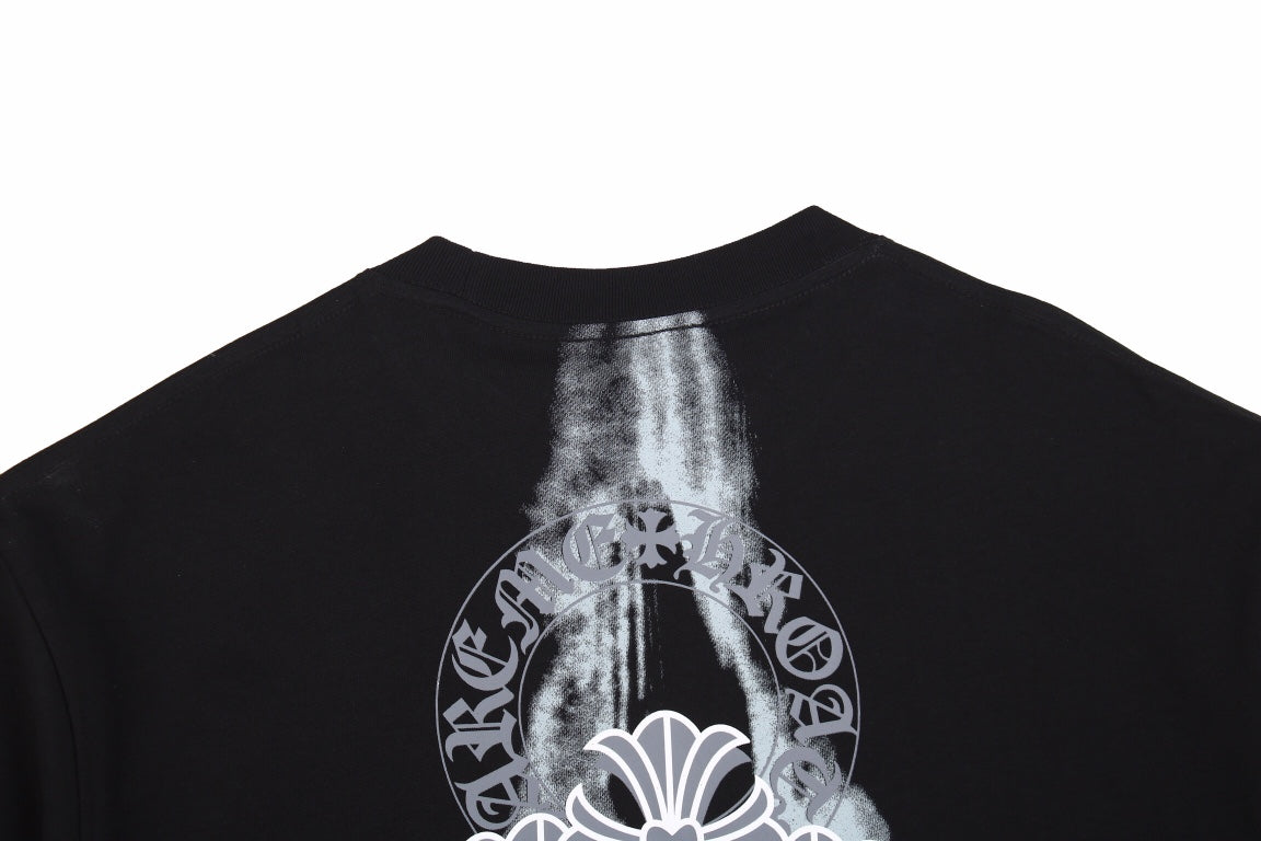 CHROME Hearts - Kids See Ghosts T-shirt - Black Unisex Streetwear Limited Edition
