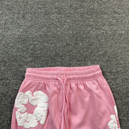 DENIM TEARS COTTON WREATH SWEATPANTS PINK - detail - replica sneakers