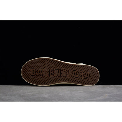 BALENCIAGA Paris Mid Vulc Destr - Sneakers - Beige Unisex Streetwear Limited Edition - Introducing the BALENCIAGA Paris Mid Vulc Destr x Beige, a perfect blend of contemporary design