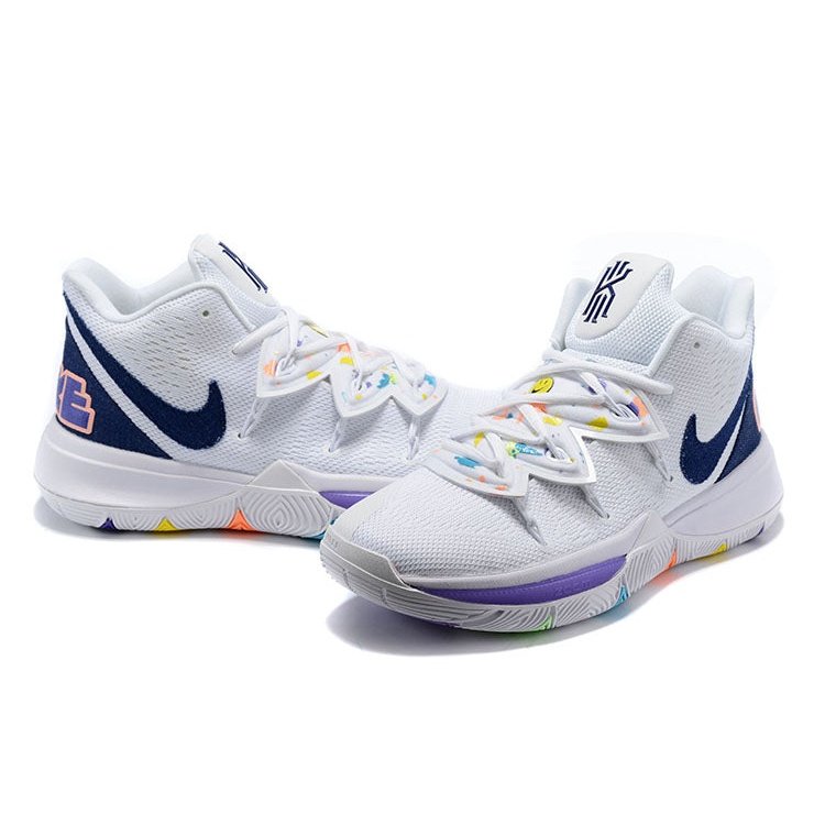 NIKE Kyrie 5 - Have A Nike Day Shoes - Red Unisex Streetwear Limited Edition