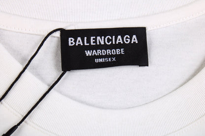 BALENCIAGA x SUPREME ROJO S CAMISETA BLANCA