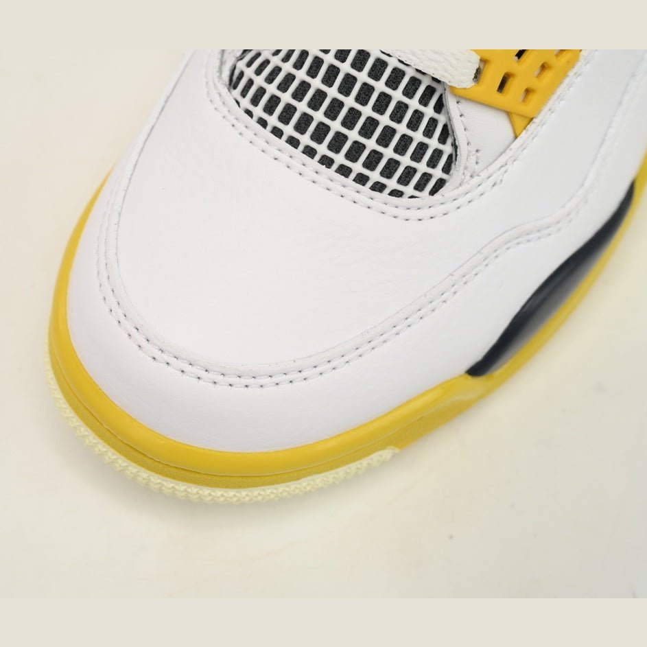 JORDAN 4 - Vivid Sulfur Unisex Streetwear Limited Edition - Step up your style with the JORDAN 4 x VIVID SULFUR, a sneaker that blends