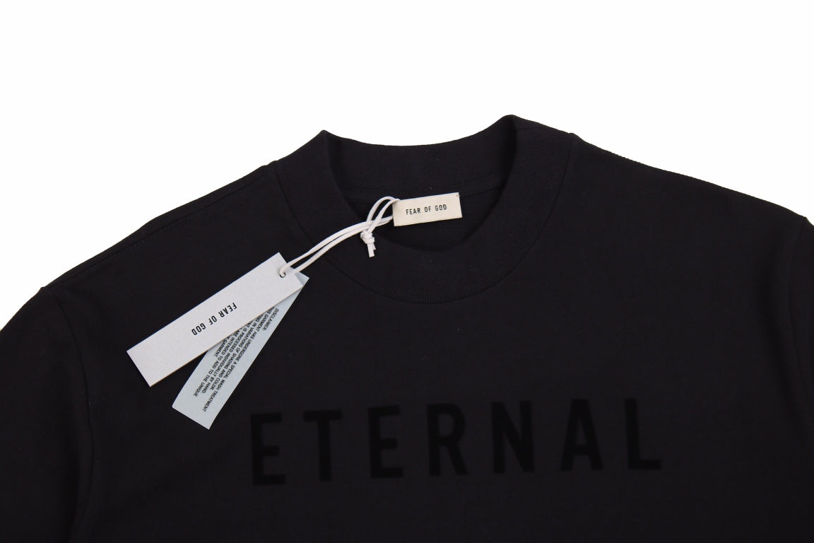 FEAR OF GOD ETERNAL T-SHIRT BLACK - box - replica sneakers