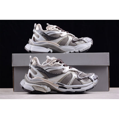 BALENCIAGA Runner - Taupe Mi - Sneakers - Red Unisex Streetwear Limited Edition - Introducing the BALENCIAGA Runner in Taupe Mix, a sophisticated fusion of style and performance. These
