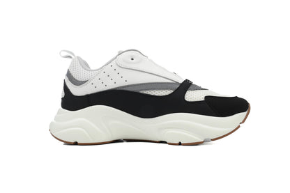 DIOR B22 White Sneakers - Black Unisex Streetwear Limited Edition