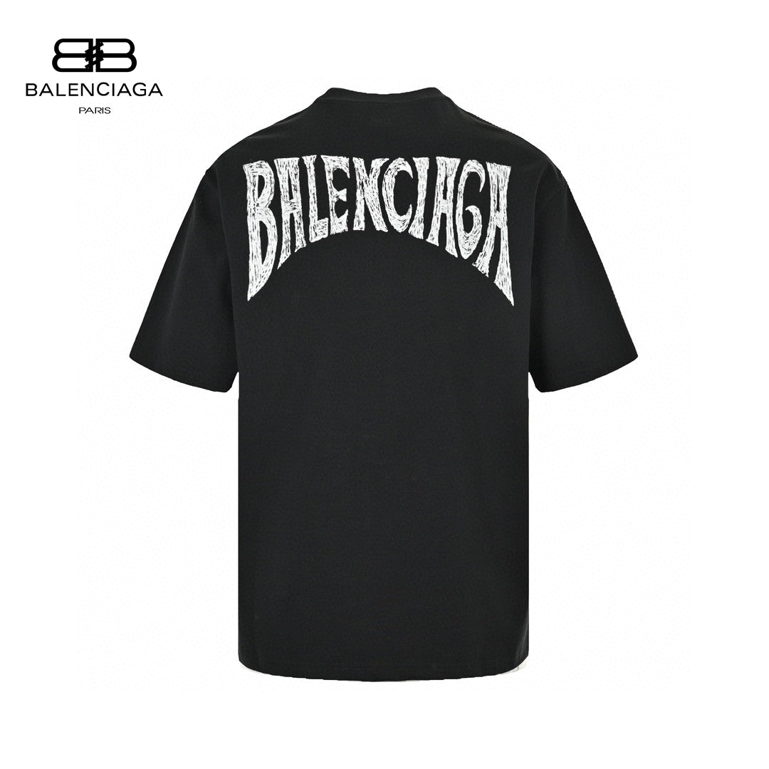 Camiseta Balenciaga - Estampado París